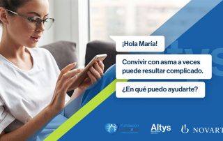 chatbot y apoyo de un coach respiratorio