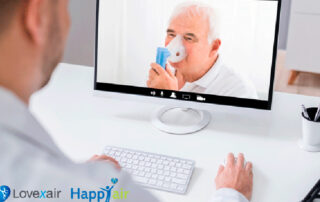 online rehabilitation with respiratory patients